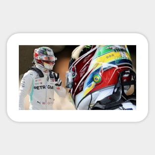 Lewis Hamilton - King Of F1 Sticker